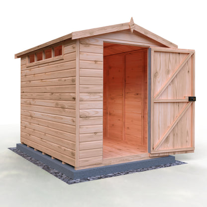 Shire Security Apex 8x6 Single Door Shiplap