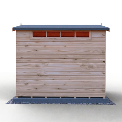 Shire Security Apex 8x6 Single Door Shiplap