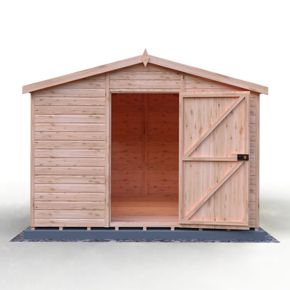 Shire Security Apex 10x10 Single Door Shiplap