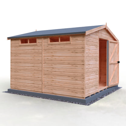 Shire Security Apex 10x10 Single Door Shiplap