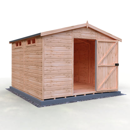 Shire Security Apex 10x10 Single Door Shiplap