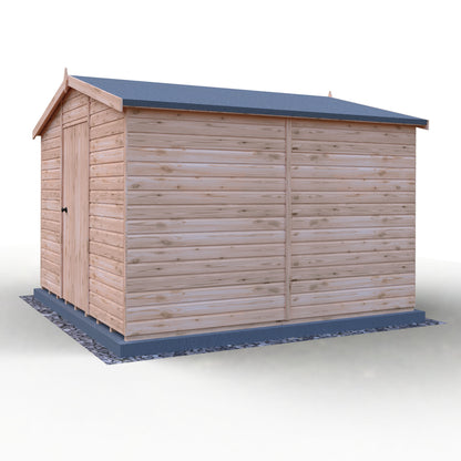 Shire Security Apex 10x10 Single Door Shiplap