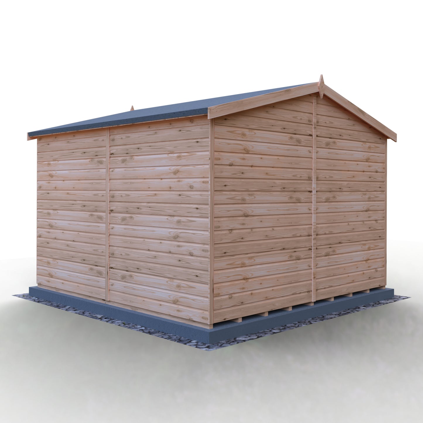 Shire Security Apex 10x10 Single Door Shiplap
