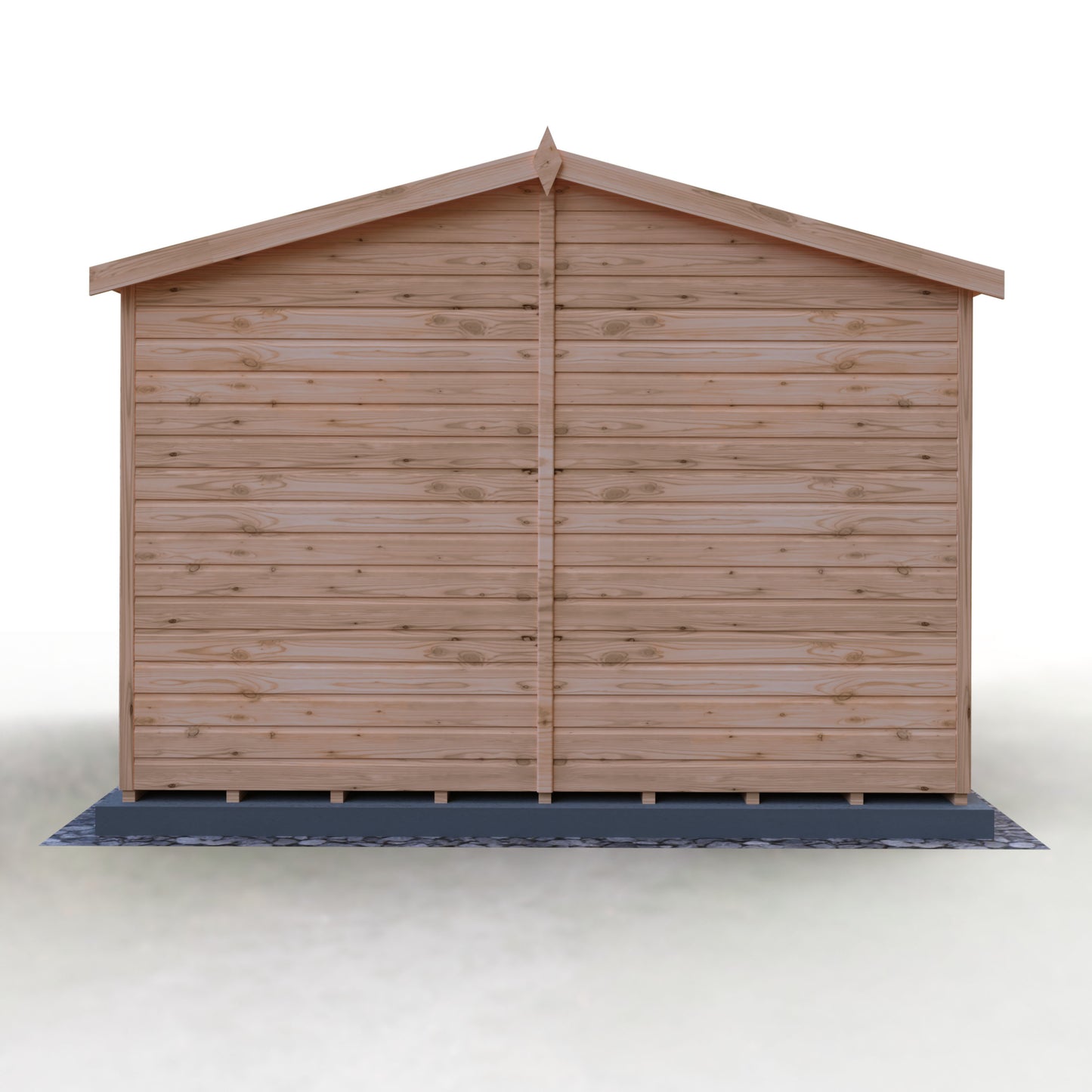 Shire Security Apex 10x10 Single Door Shiplap