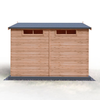 Shire Security Apex 10x10 Single Door Shiplap