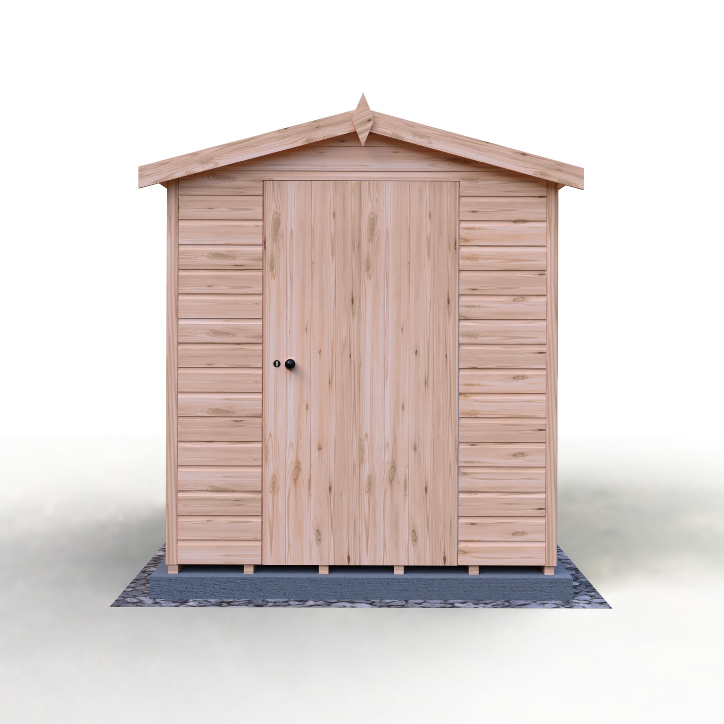 Shire Security Apex 10x6 Single Door Shiplap