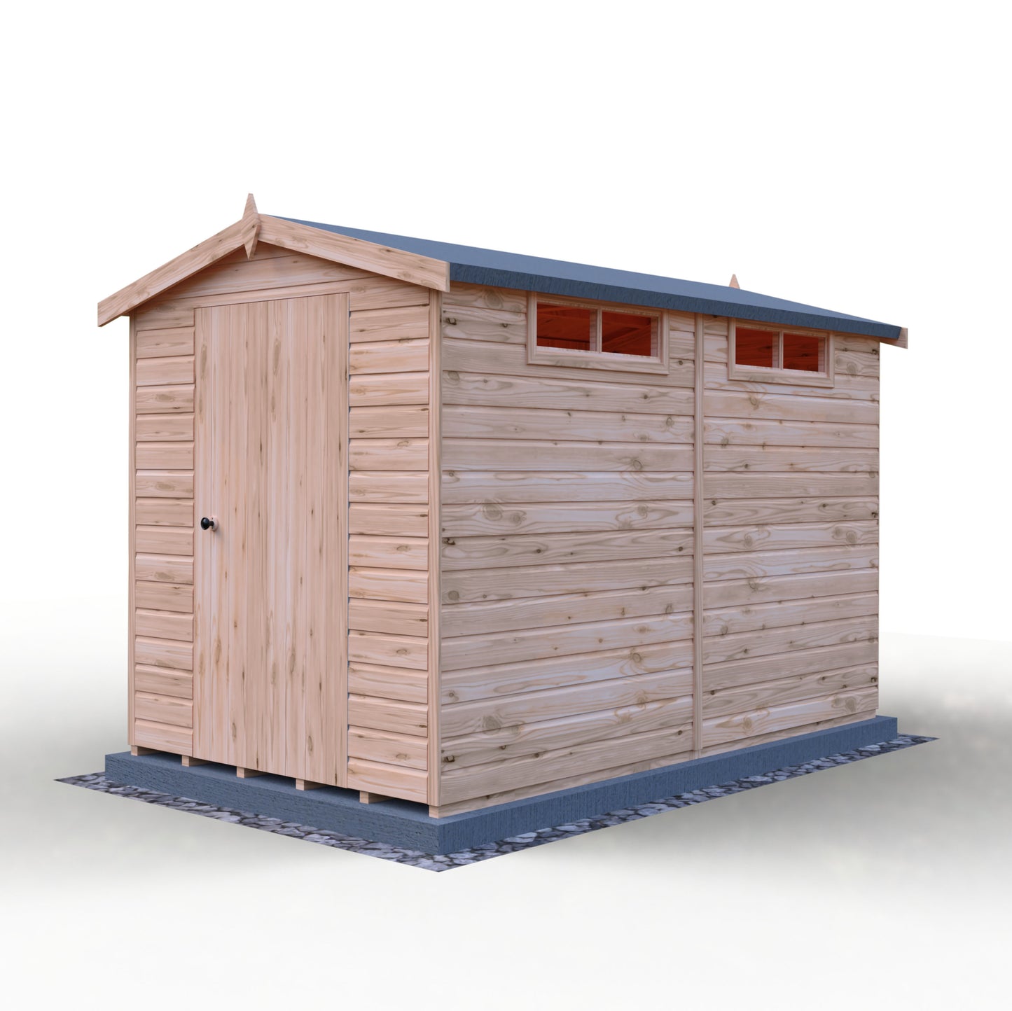 Shire Security Apex 10x6 Single Door Shiplap