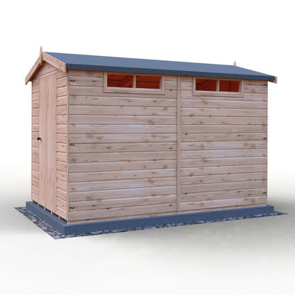 Shire Security Apex 10x6 Single Door Loglap