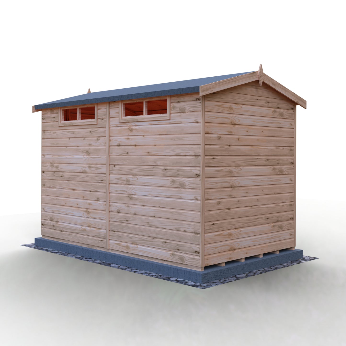 Shire Security Apex 10x6 Single Door Shiplap