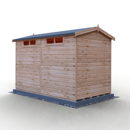 Shire Security Apex 10x6 Single Door Shiplap