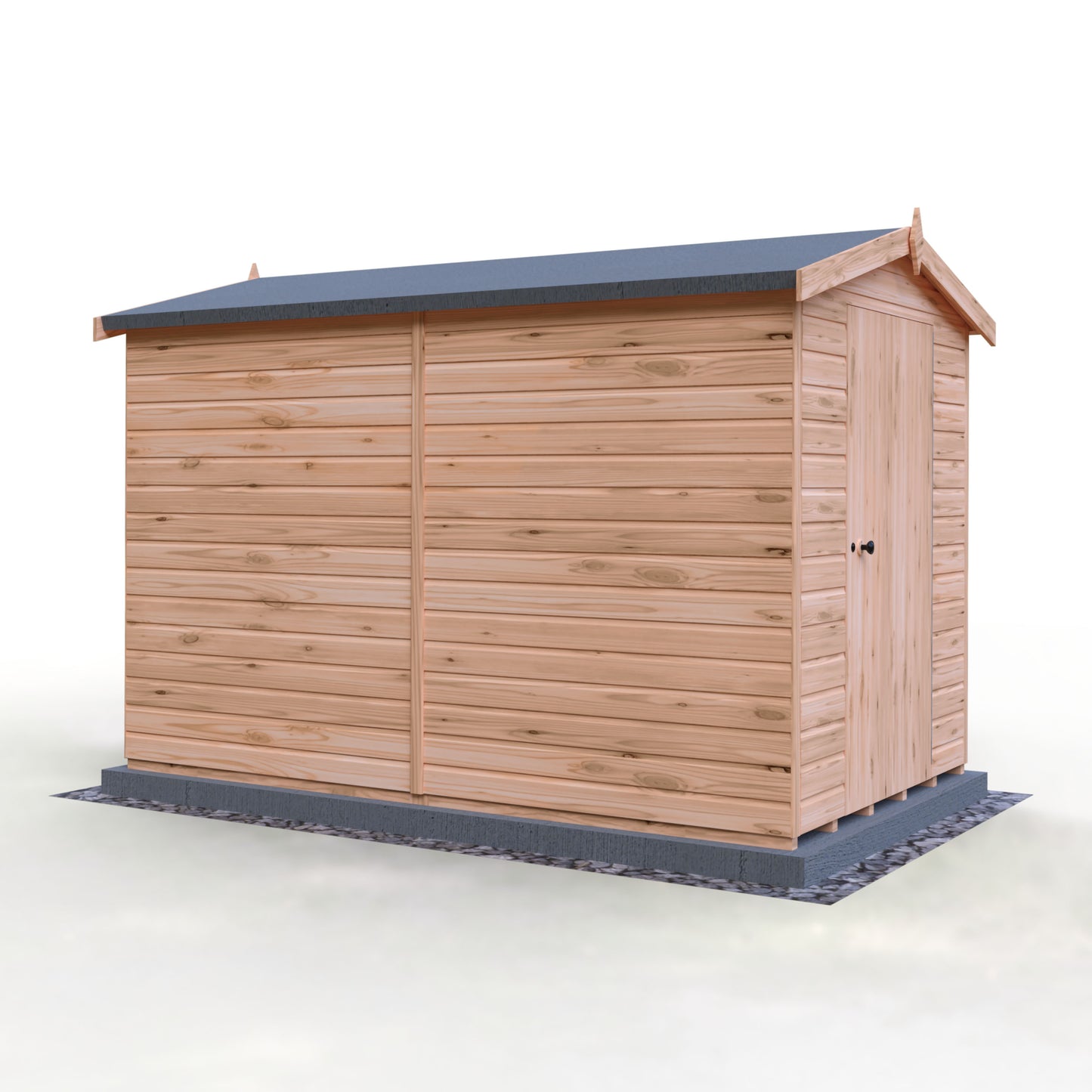 Shire Security Apex 10x6 Single Door Shiplap