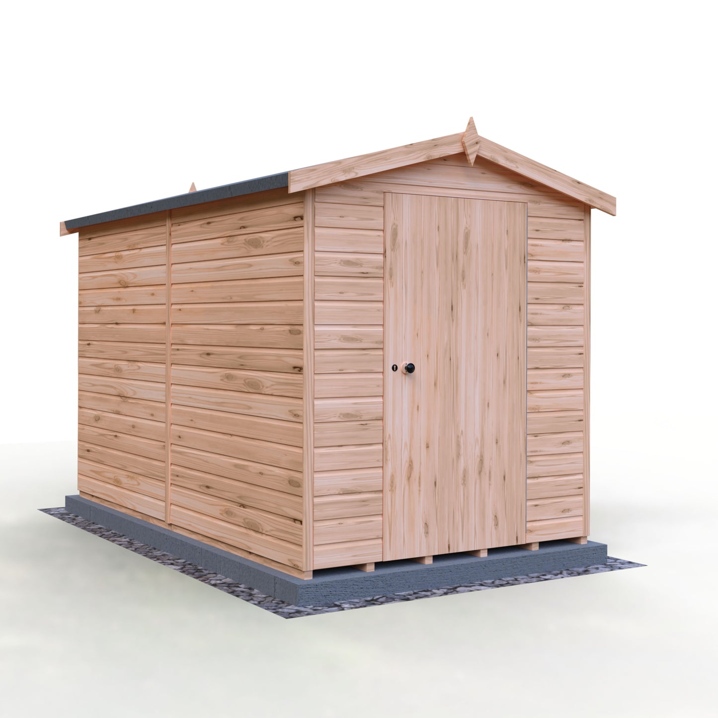 Shire Security Apex 10x6 Single Door Shiplap