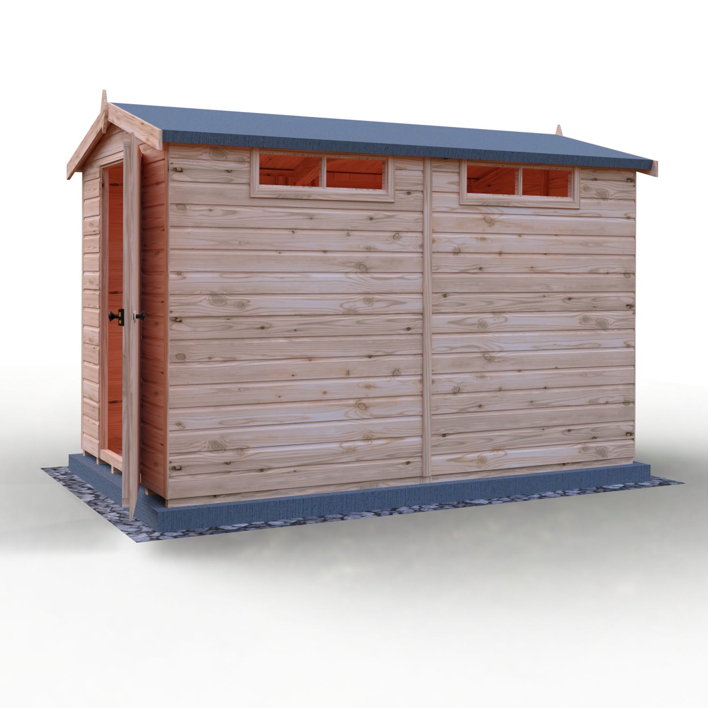 Shire Security Apex 10x6 Single Door Shiplap