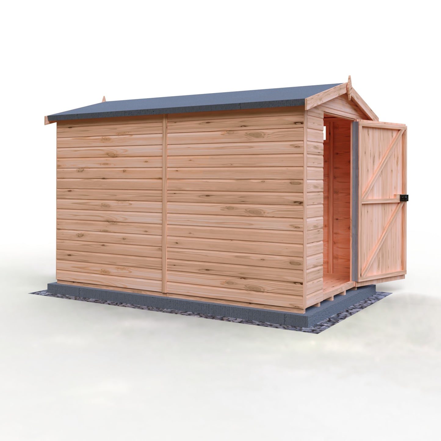 Shire Security Apex 10x6 Single Door Shiplap