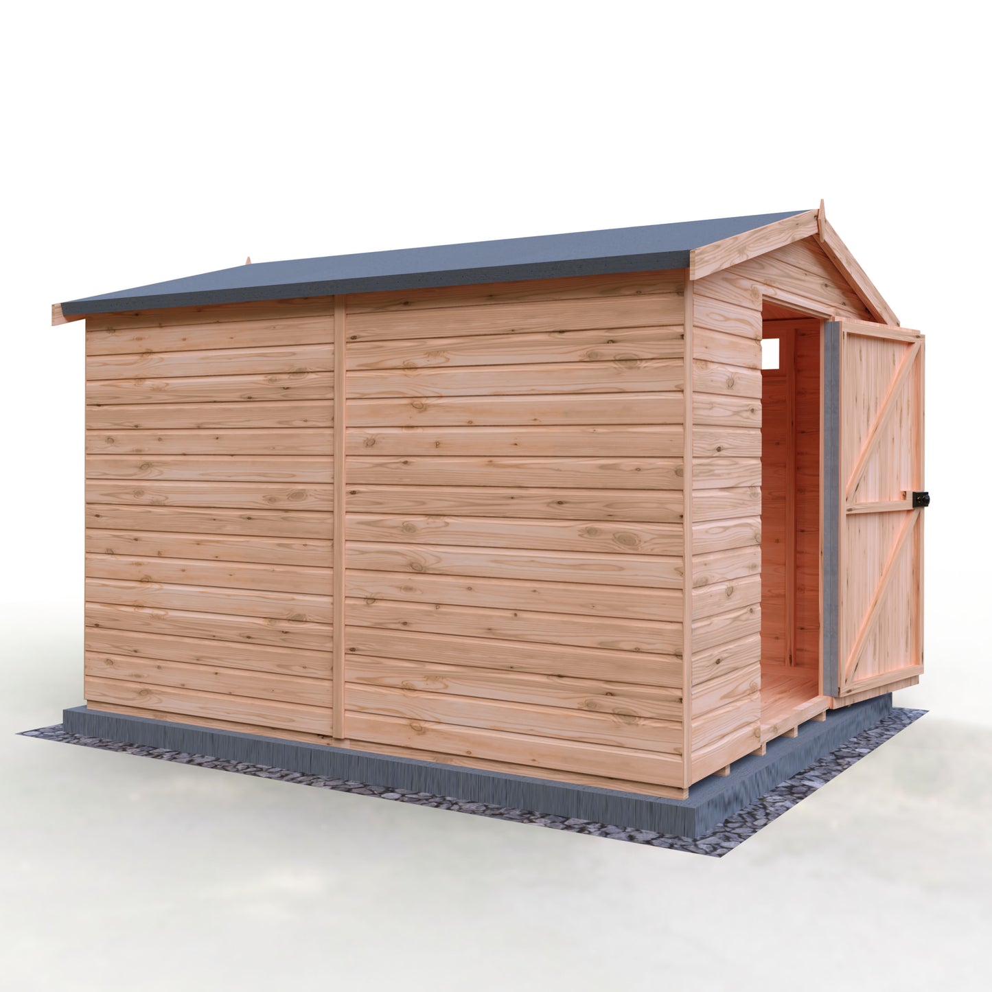 Shire Security Apex 10x8 Single Door Shiplap