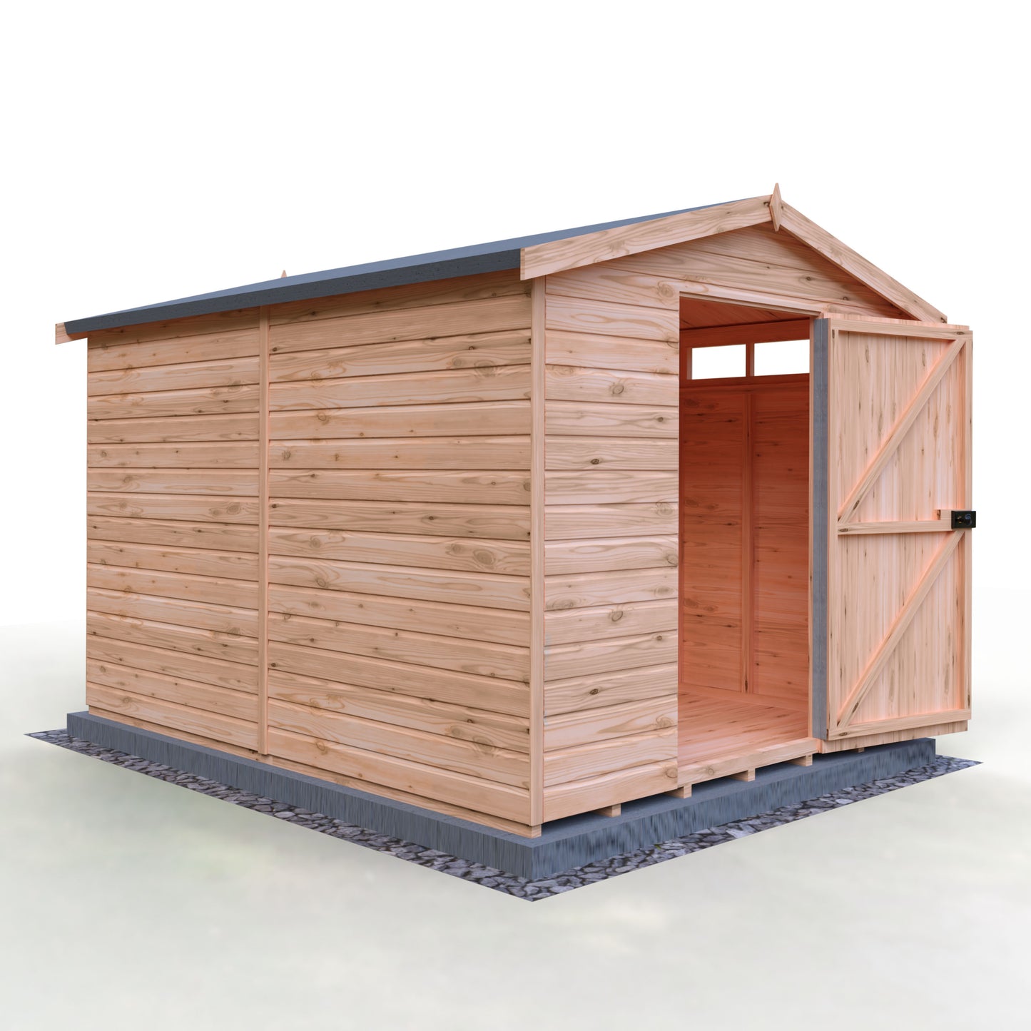 Shire Security Apex 10x8 Single Door Shiplap