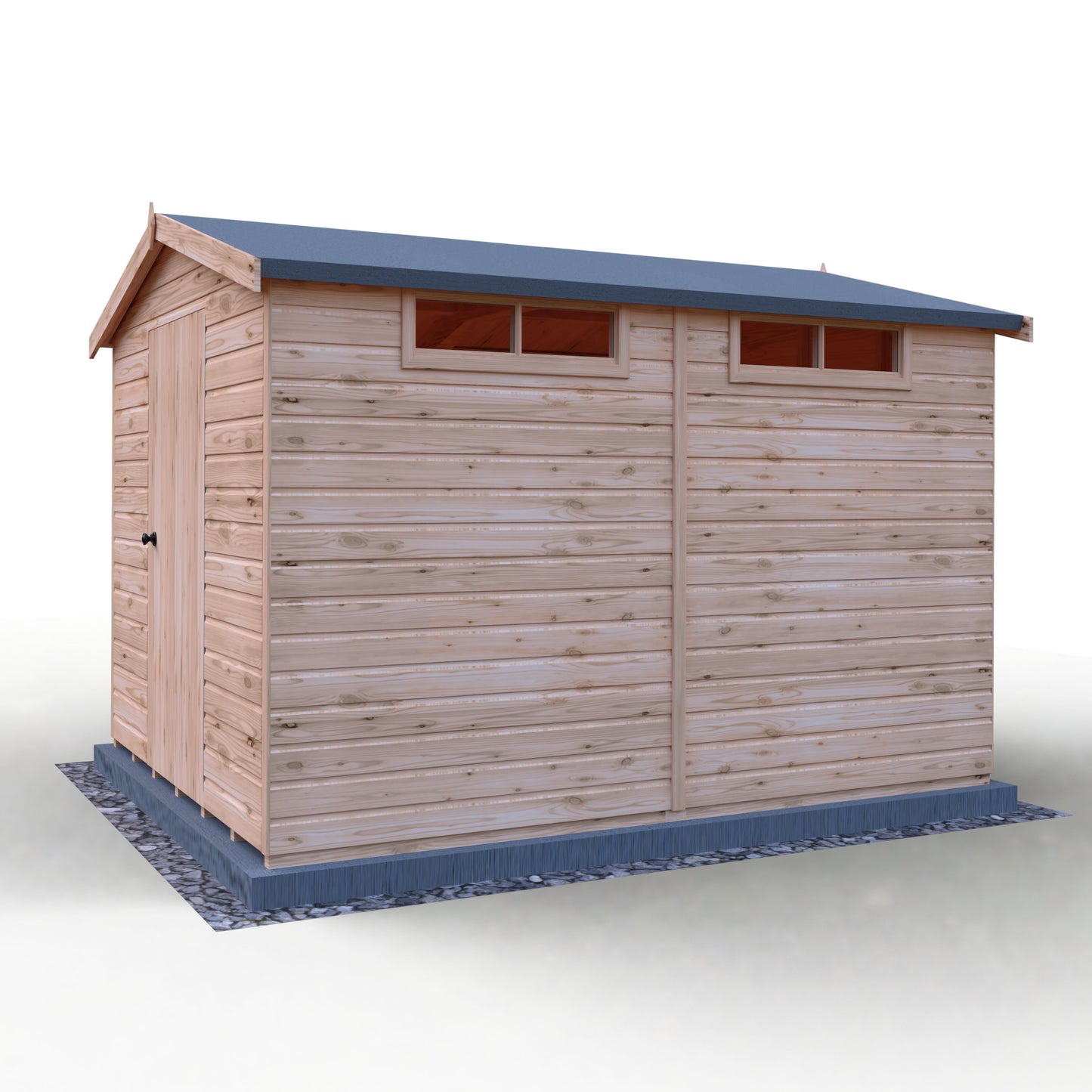 Shire Security Apex 10x8 Single Door Loglap