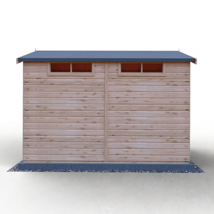 Shire Security Apex 10x8 Single Door Loglap