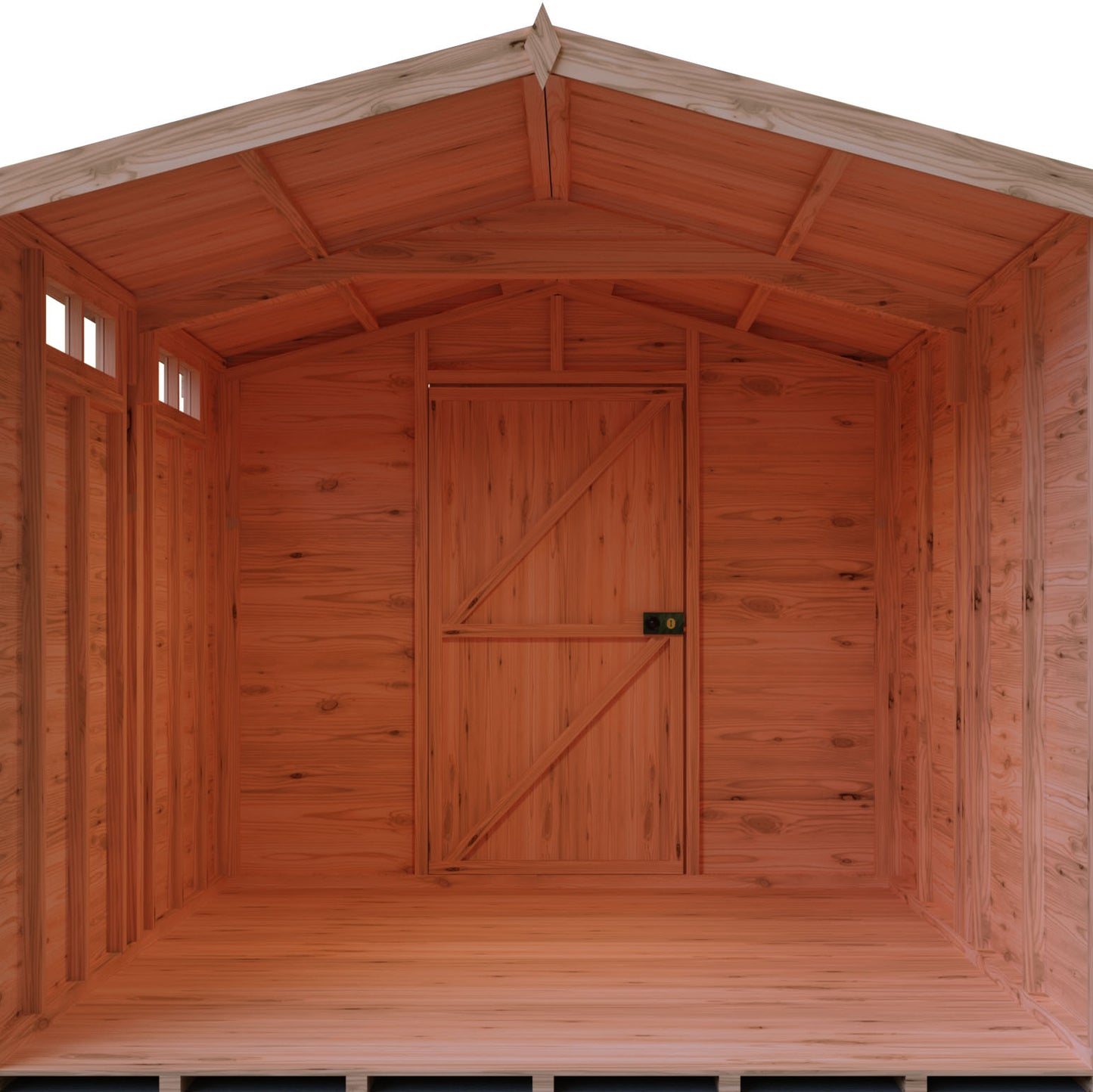 Shire Security Apex 10x8 Single Door Loglap