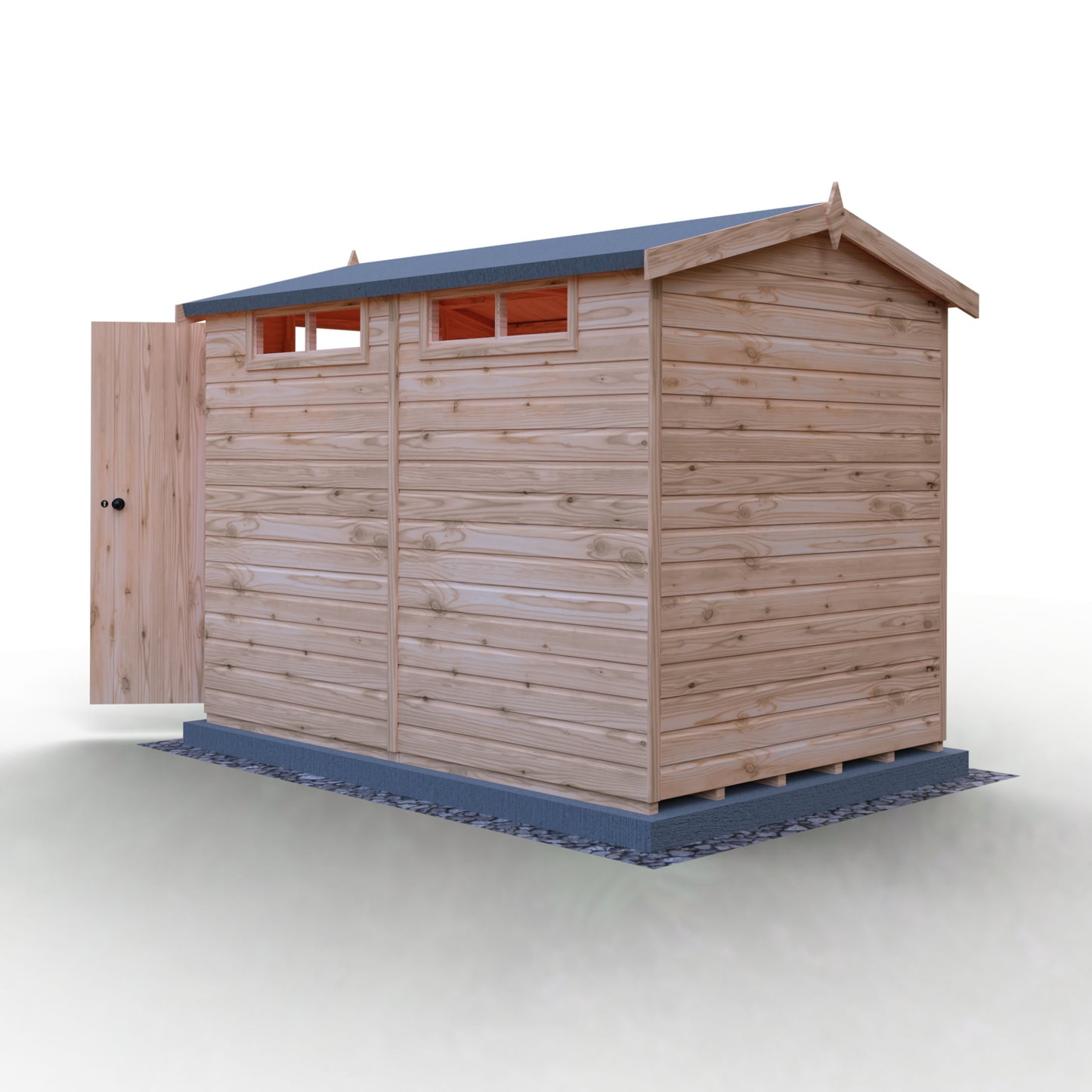 Shire Security Apex 9x6 Single Door Shiplap