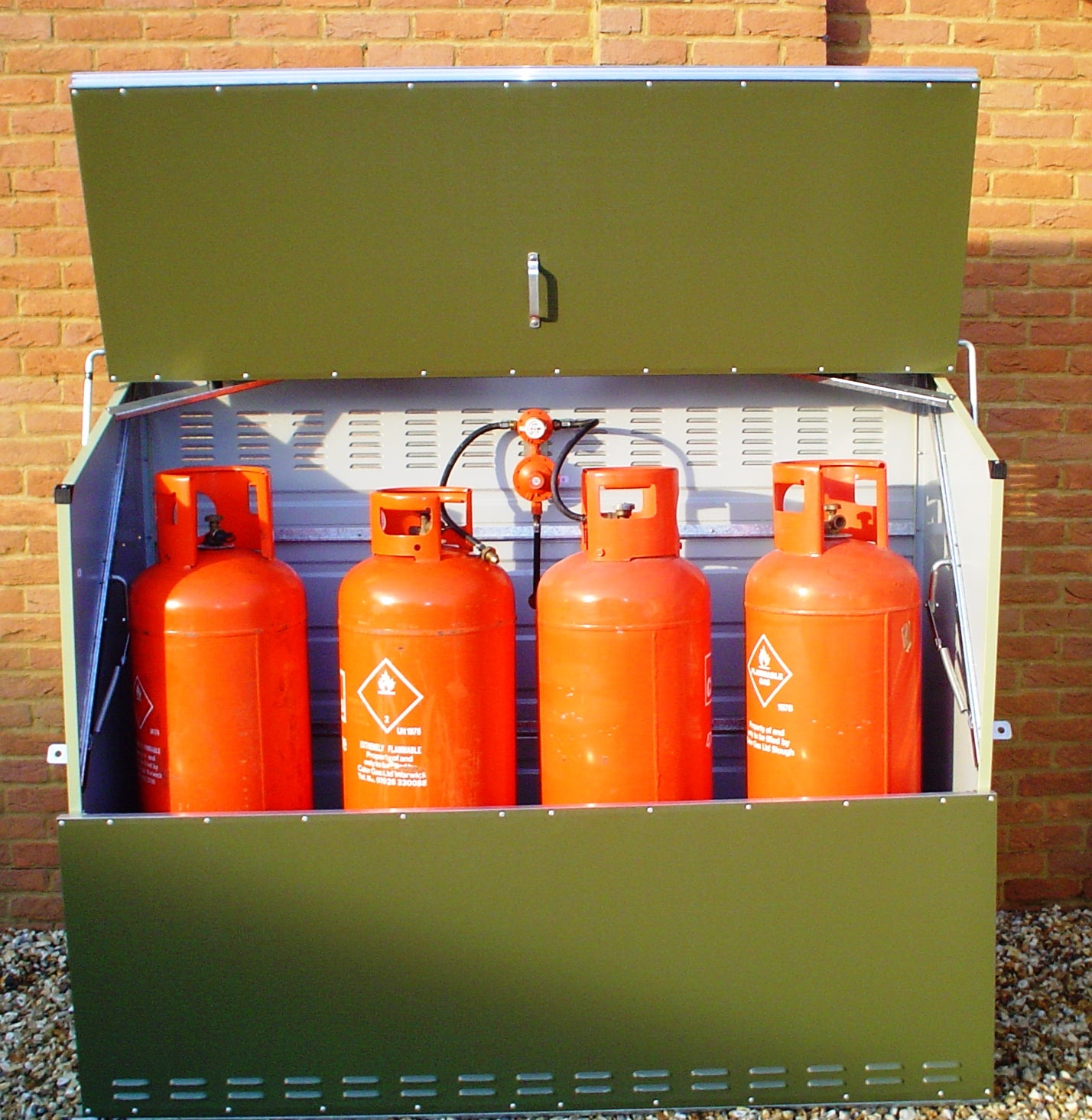 Trimetals Senturion 447 Gas Cylinder Storage