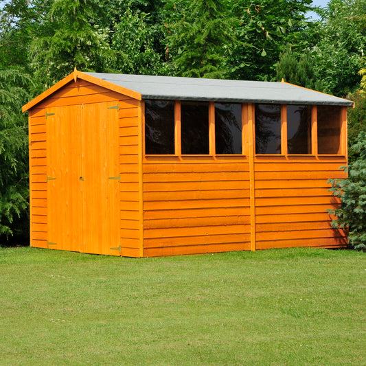 Shire Overlap Double Door Apex 10x6 D/D
