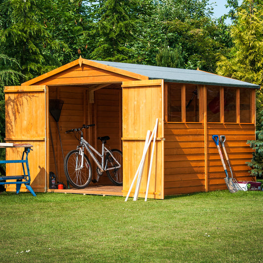 Shire Overlap Double Door 10x8 D/D