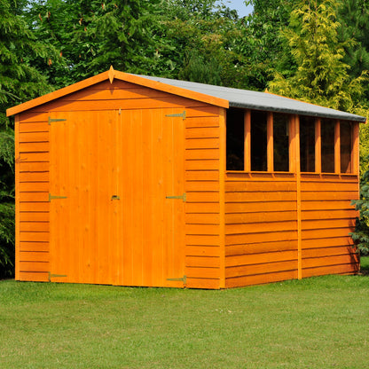 Shire Overlap Double Door 10x8 D/D