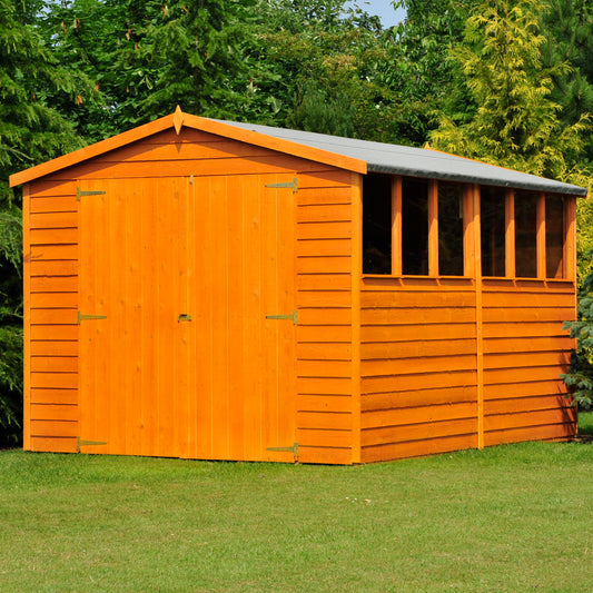 Shire Overlap Double Door 12x8 D/D