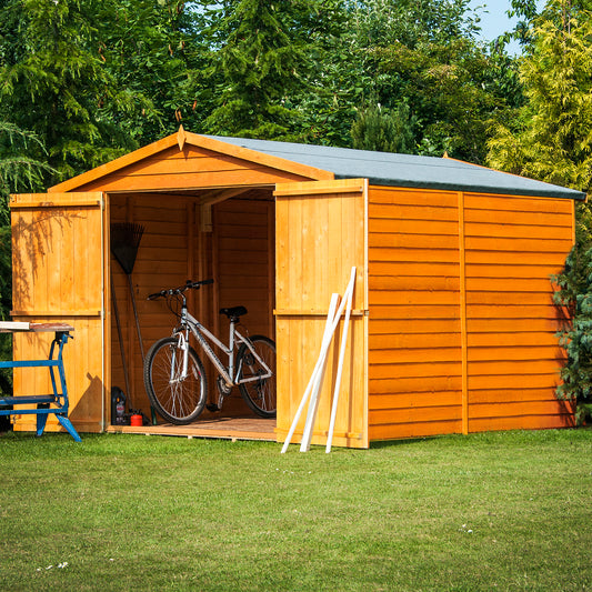 Shire Overlap Double Door No windows 12x8 D/D