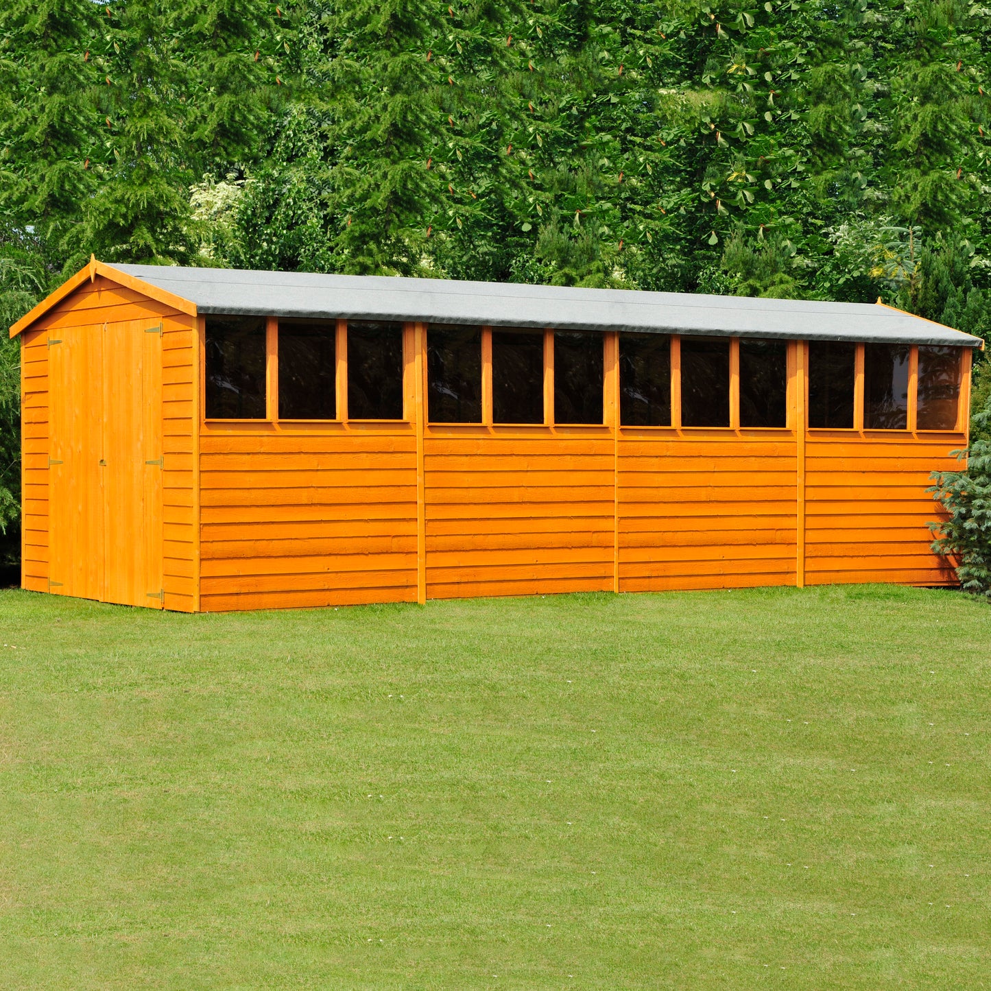 Shire Overlap Double Door 10x20 D/D