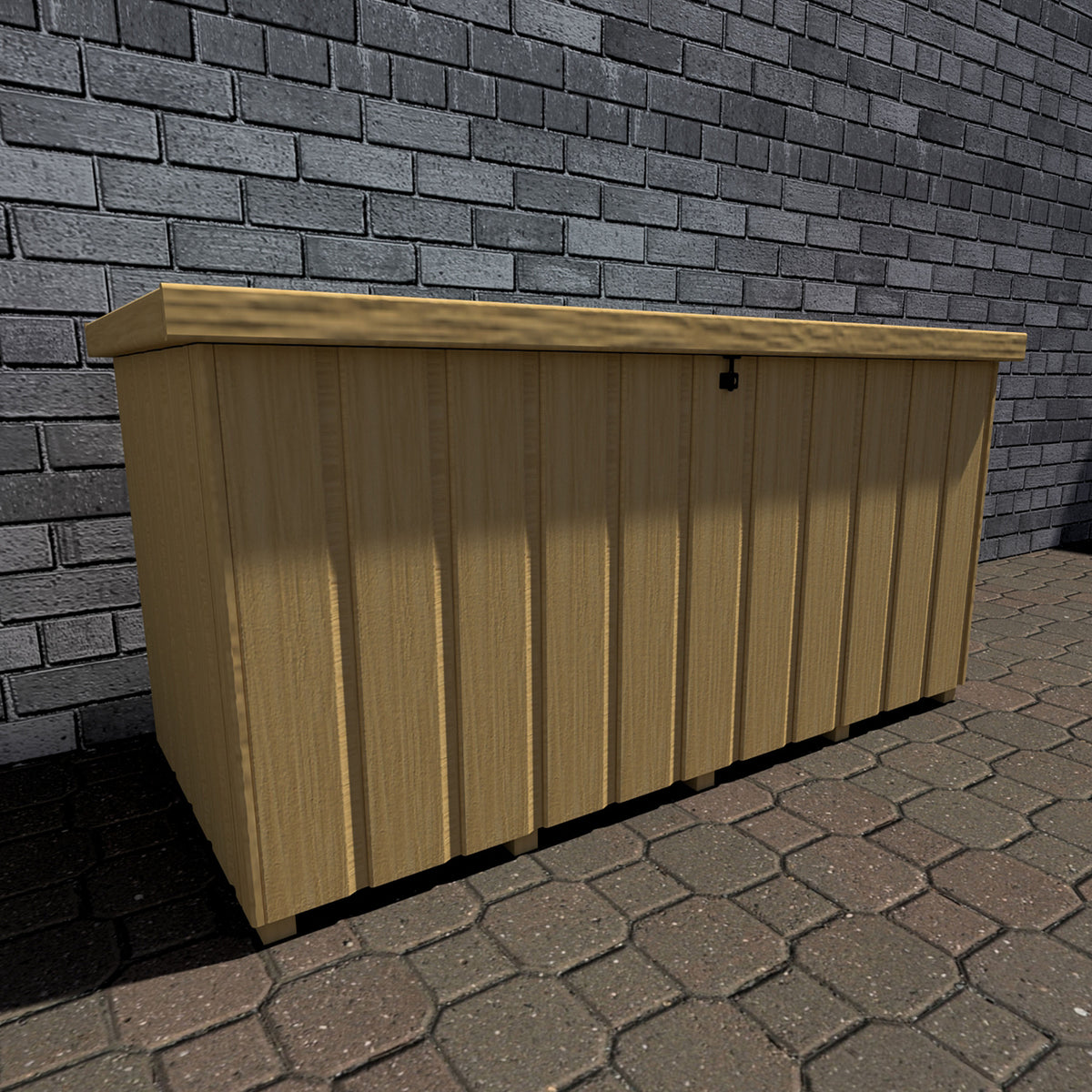 Shire Storage Box Tongue & Groove 4x2