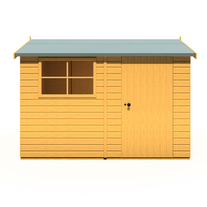 Shire Suffolk 10x8 Single Door Loglap Style C