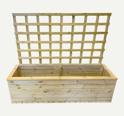 Churnet Valley Deluxe Extra Large Trough With Trellis 183X52X58