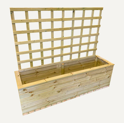 Churnet Valley Deluxe Extra Large Trough With Trellis 183X52X58