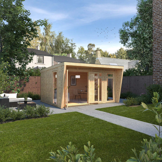Mercia Sherwood Harlow 4mx3m Insulated Garden Room