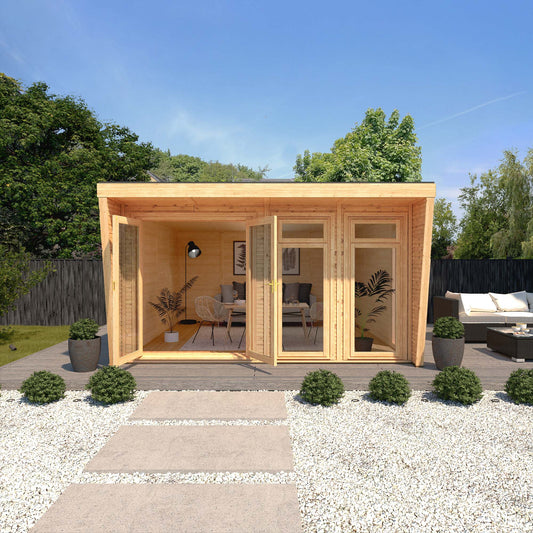 Mercia Sherwood Harlow 4mx4m Insulated Garden Room