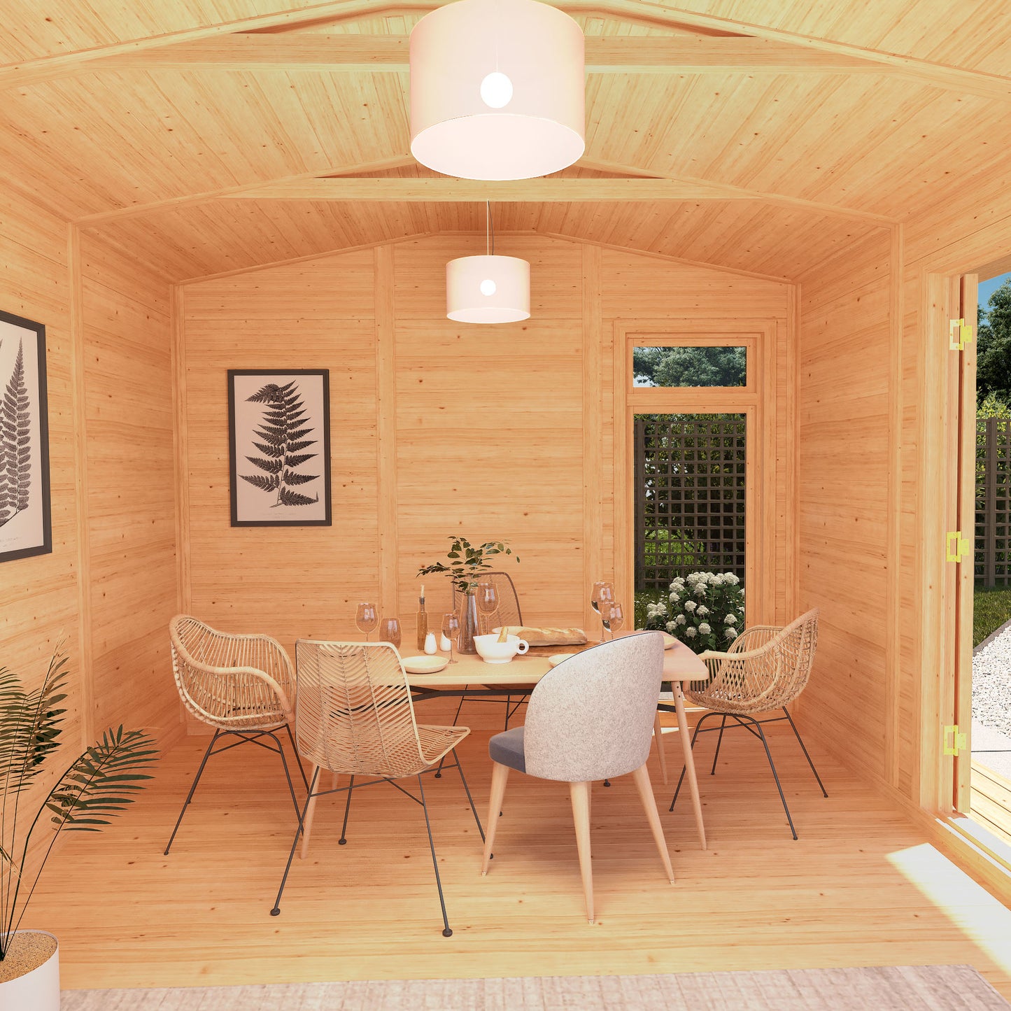Mercia Sherwood Thoresby 5m x 3m Insulated Garden Room