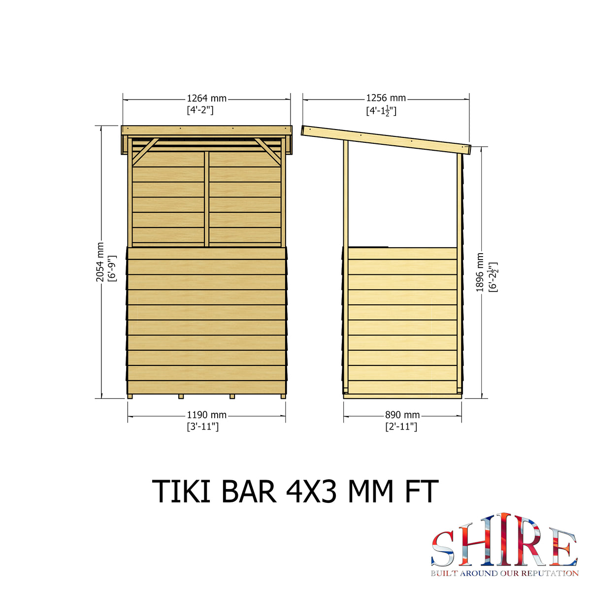 Shire Tiki Bar 4x3