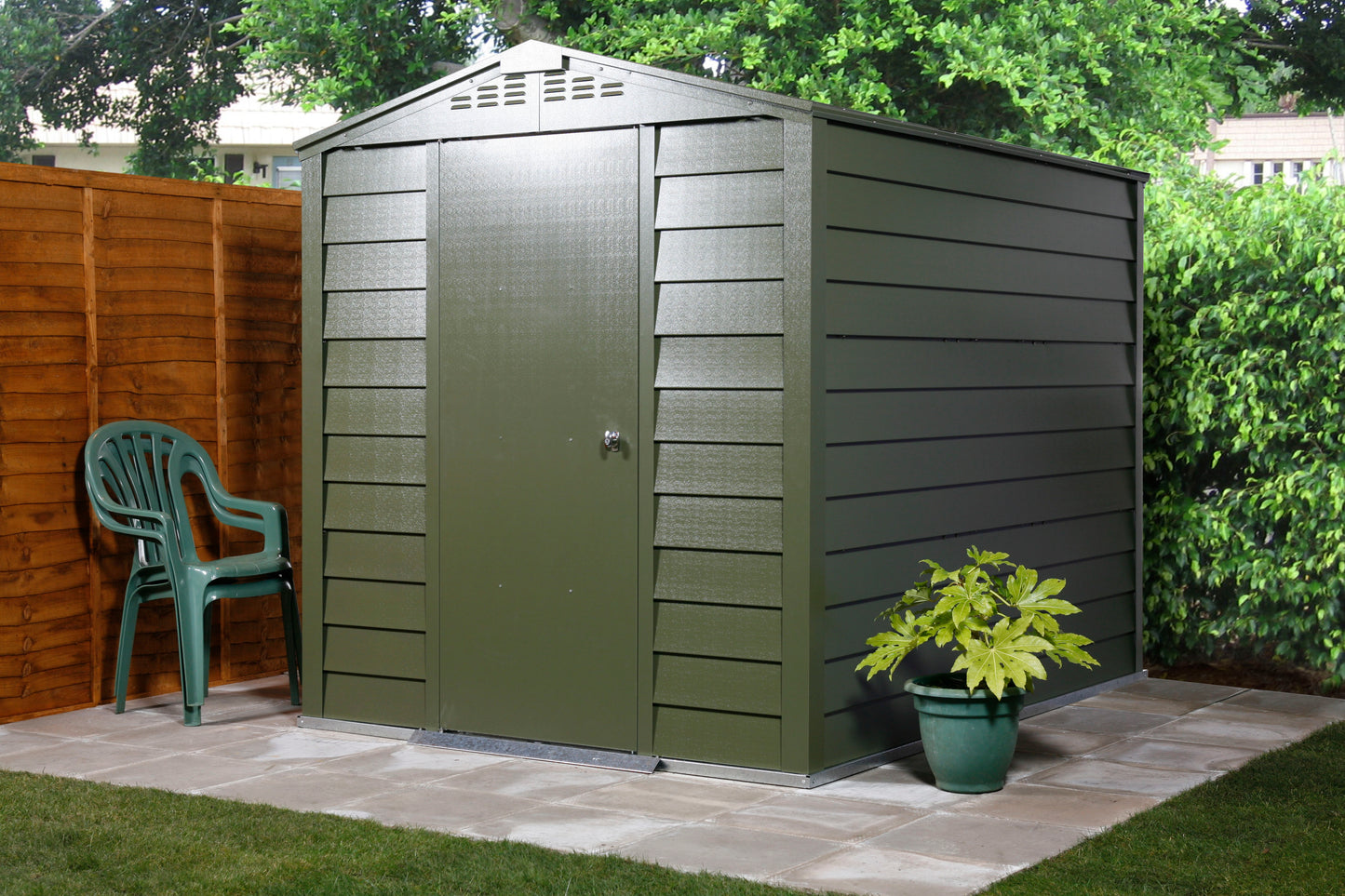 Trimetals 680 6 x 8 Metal Garden Storage