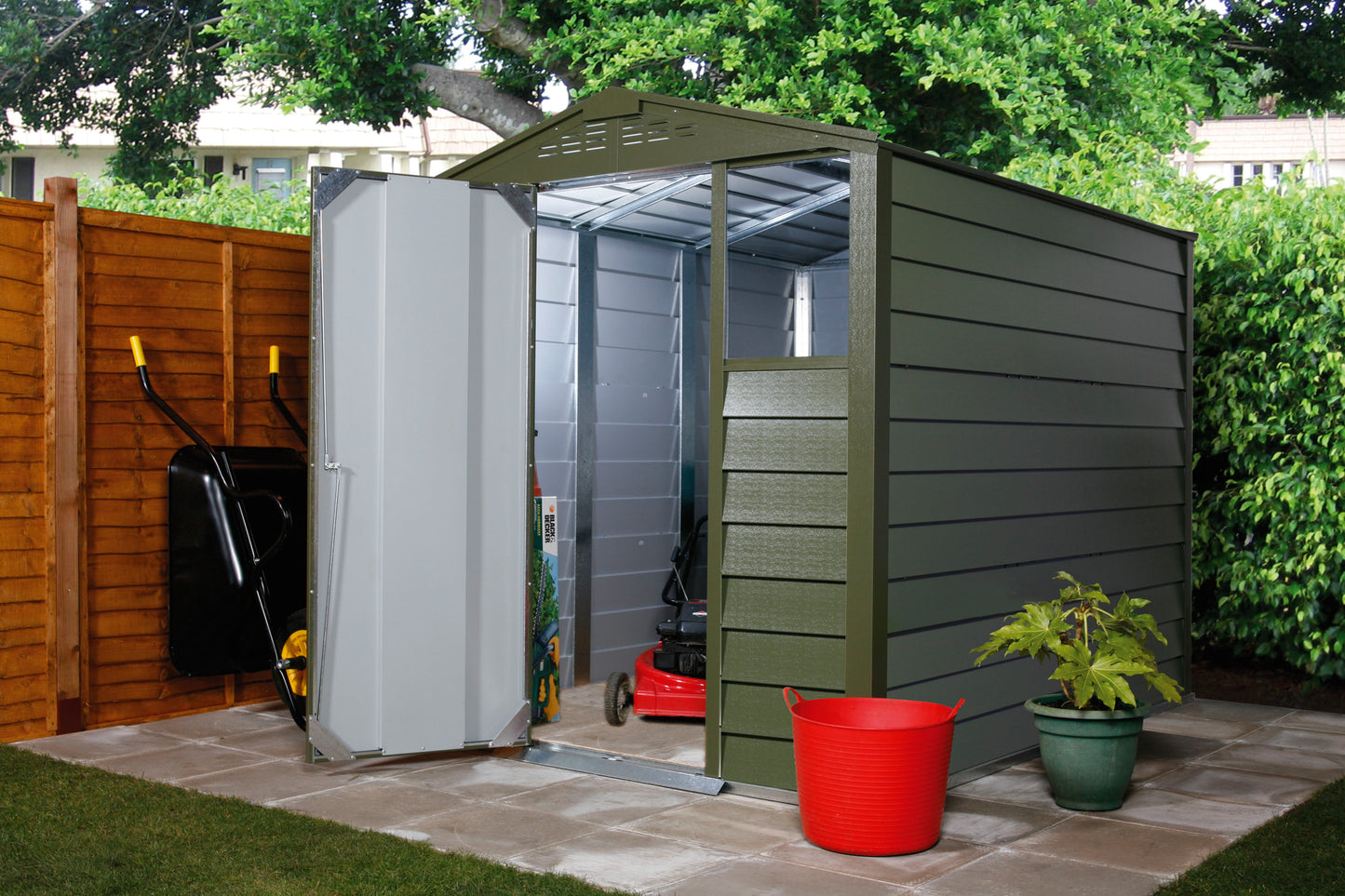 Trimetals Titan 660 6 x 6 Metal Garden Storage