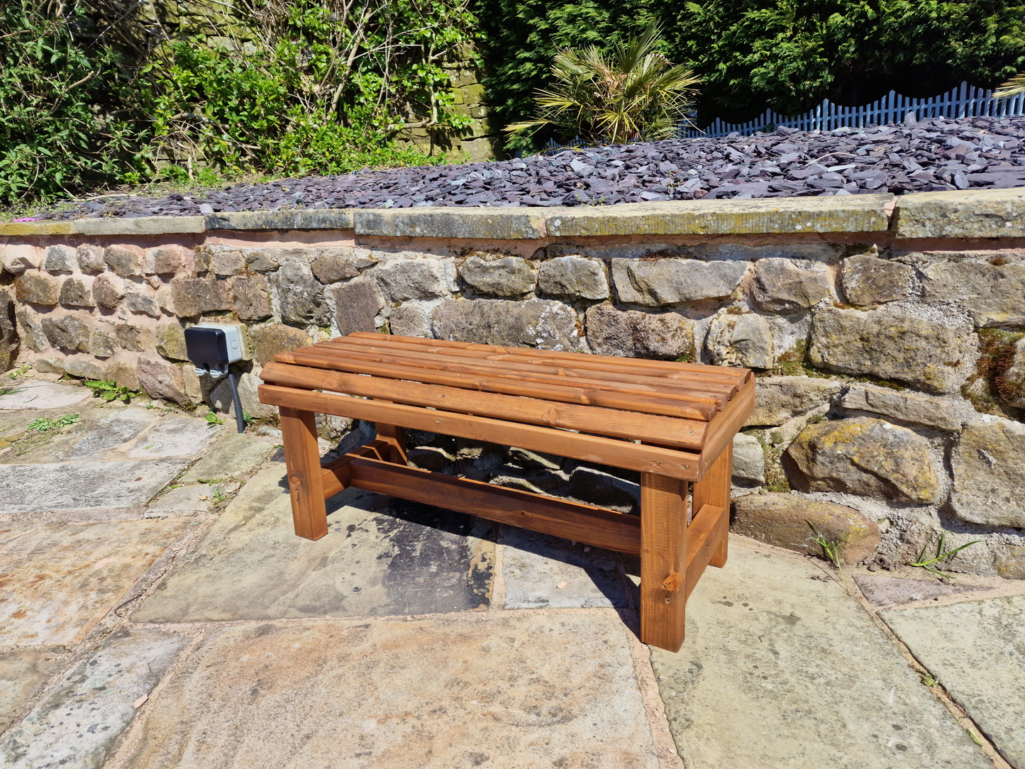 Churnet Valley Backless Bench