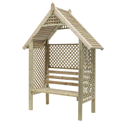 Shire Valencia Arbour Pressure treated