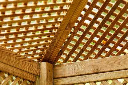 Shire Valencia Corner Arbour Pressure treated