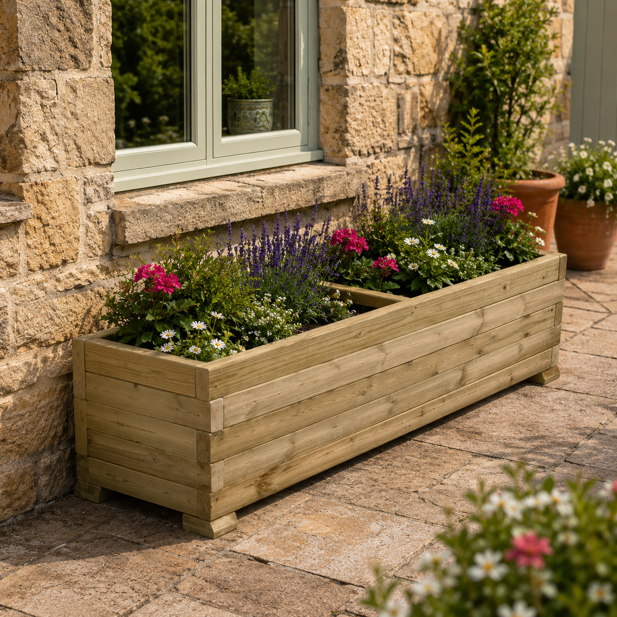 Churnet Valley Super Heavy Duty Veg Trough 150X60X50