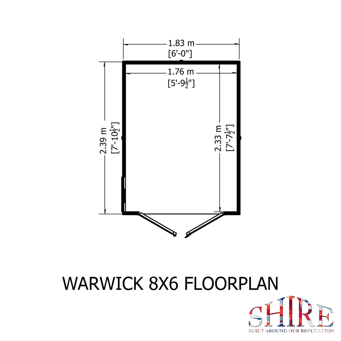 Shire Warwick DD 8x6