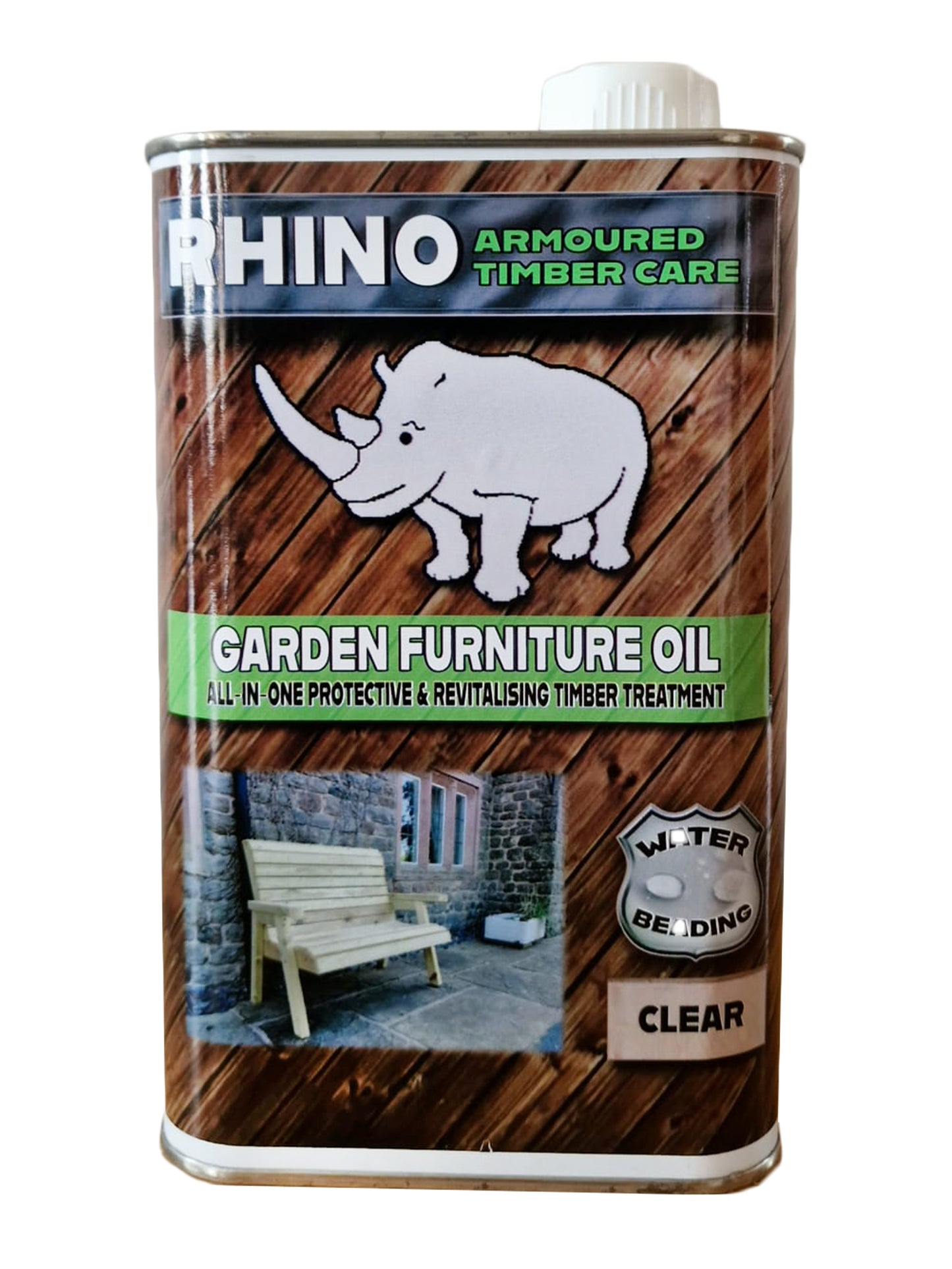 Churnet Valley Rhino Clear 1 LTR Tin