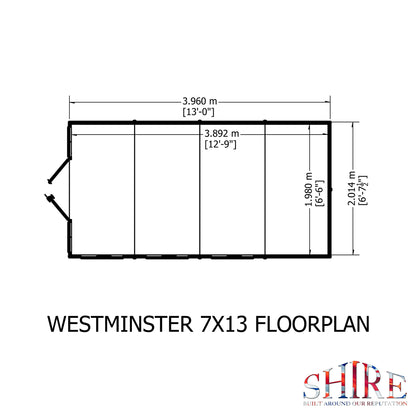Shire Westminster & Verandah 13x7