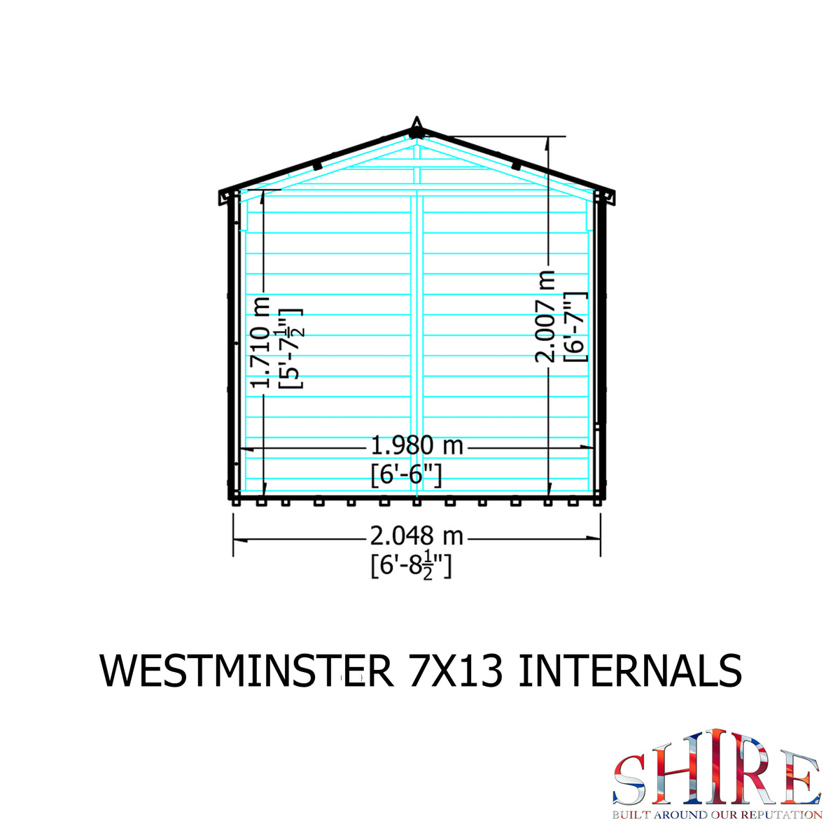 Shire Westminster & Verandah 13x7