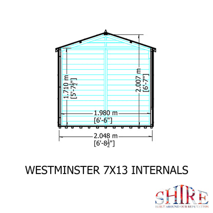 Shire Westminster & Verandah 13x7